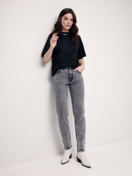 Джинси жіночі Conte CON-412 mom fit з високою посадкою