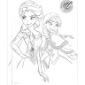 Колготки дитячі Conte Fantasy Disney Frozen 40 Den 18С-158СПМ із вкладишем-розмальовкою