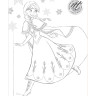 Колготки дитячі Conte Fantasy Disney Frozen 40 Den 18С-159СПМ із вкладишем-розмальовкою