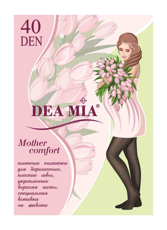 Колготки жіночі Dea Mia Mother Сomfort 40 Den 1921 для вагітних