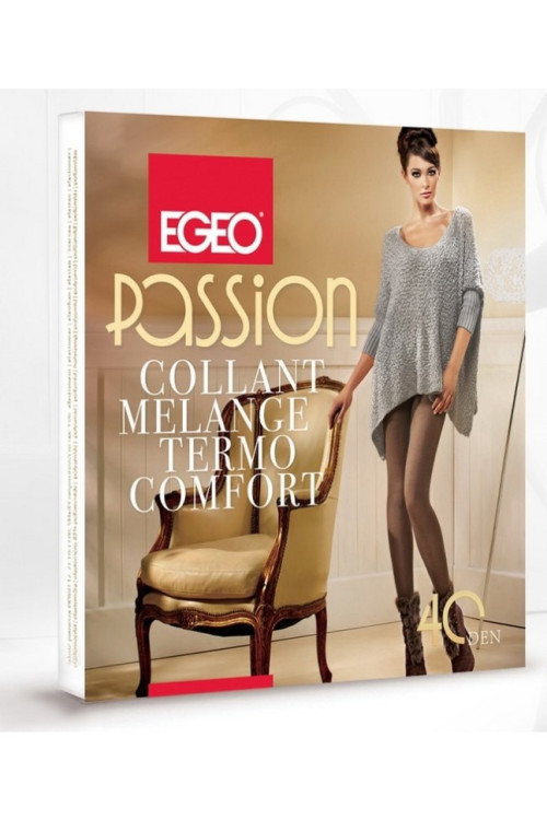 Колготки жіночі Egeo Passion Melange Termo Comfort 40 Den