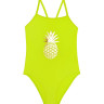 Купальник для дівчат Esli Ananas Lime злитий спортивний