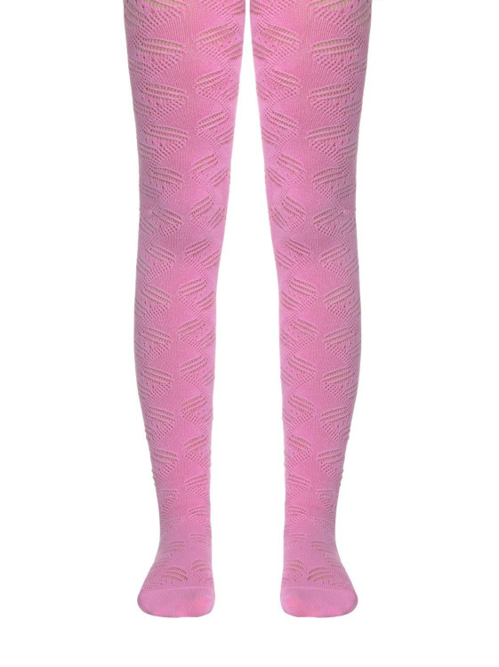 Колготки дитячі Conte-kids Miss 7С-80СП (272) ажурні