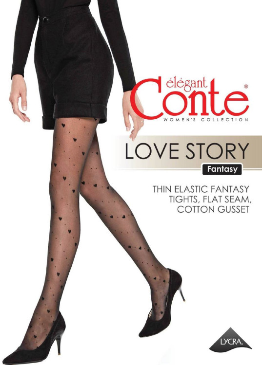 Колготки жіночі Conte Fantasy Love Story