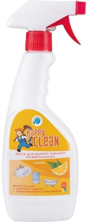 Засіб для ванної кімнати універсальний Happy Clean Лимон
