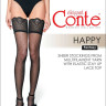 Панчохи жіночі Conte Fantasy Happy в горошок